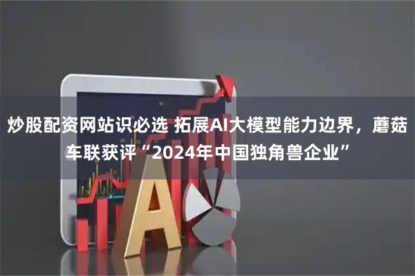 炒股配资网站识必选 拓展AI大模型能力边界，蘑菇车联获评“2024年中国独角兽企业”